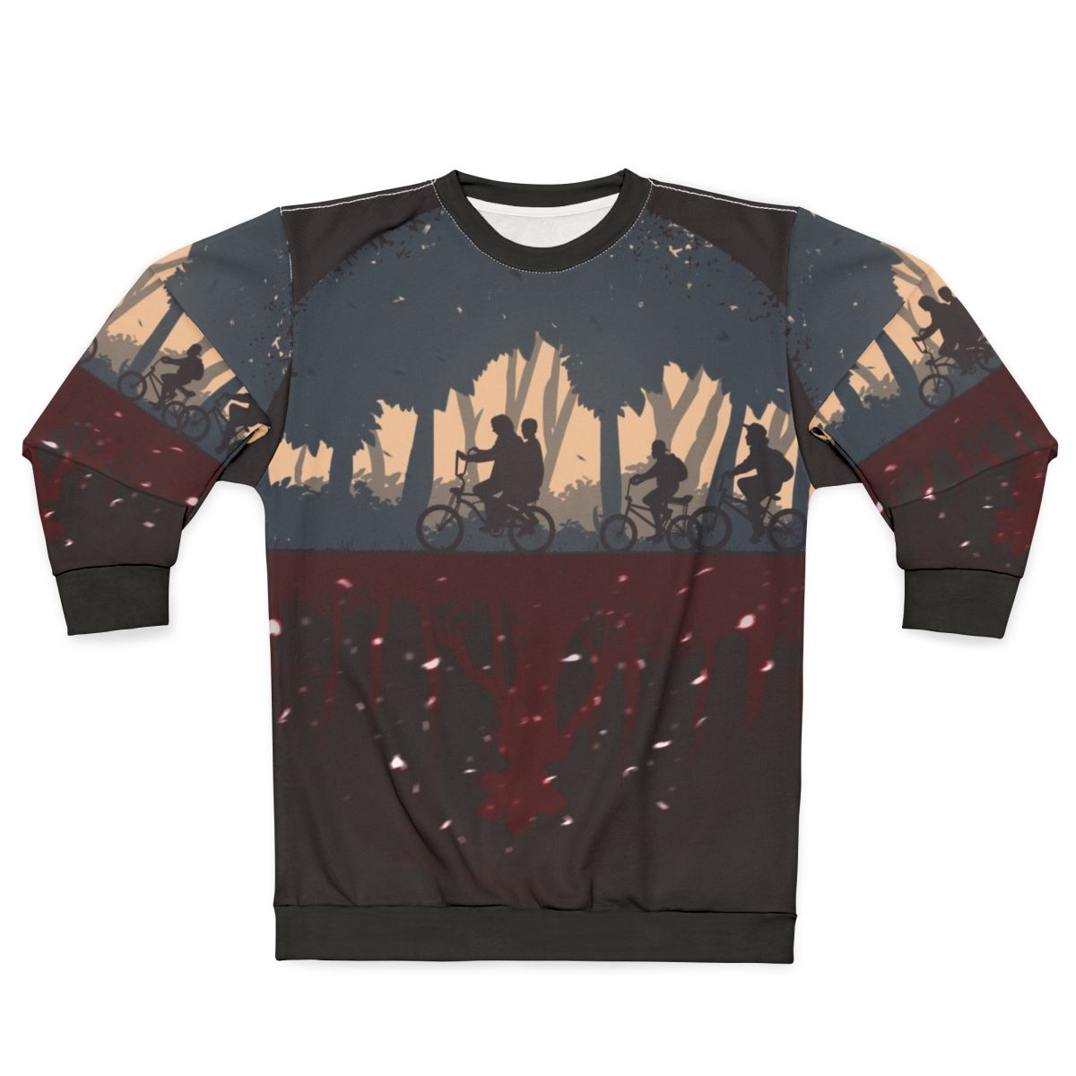 Stranger Things Eleven and Demogorgon Sweatshirt