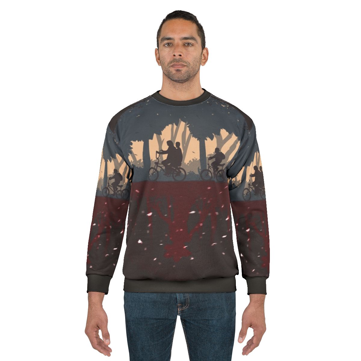 Stranger Things Eleven and Demogorgon Sweatshirt