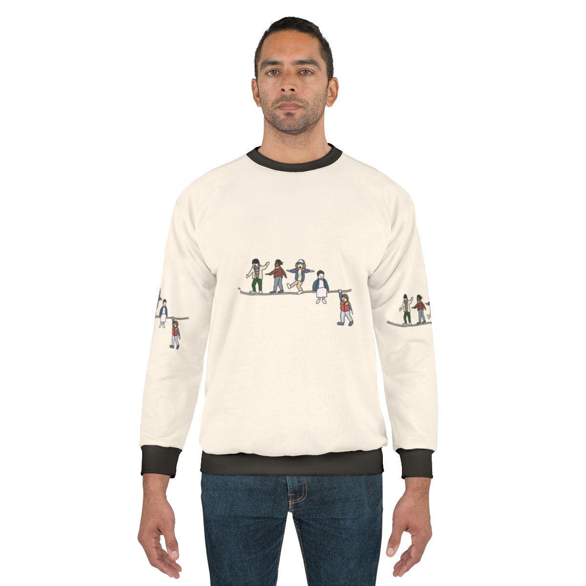 Stranger Things The Acrobats And The Fleas Kids Sweatshirt