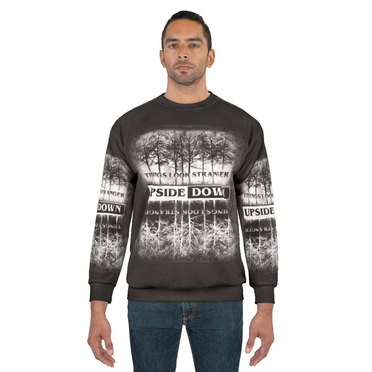 Stranger Things Upside Down Design Sweatshirt