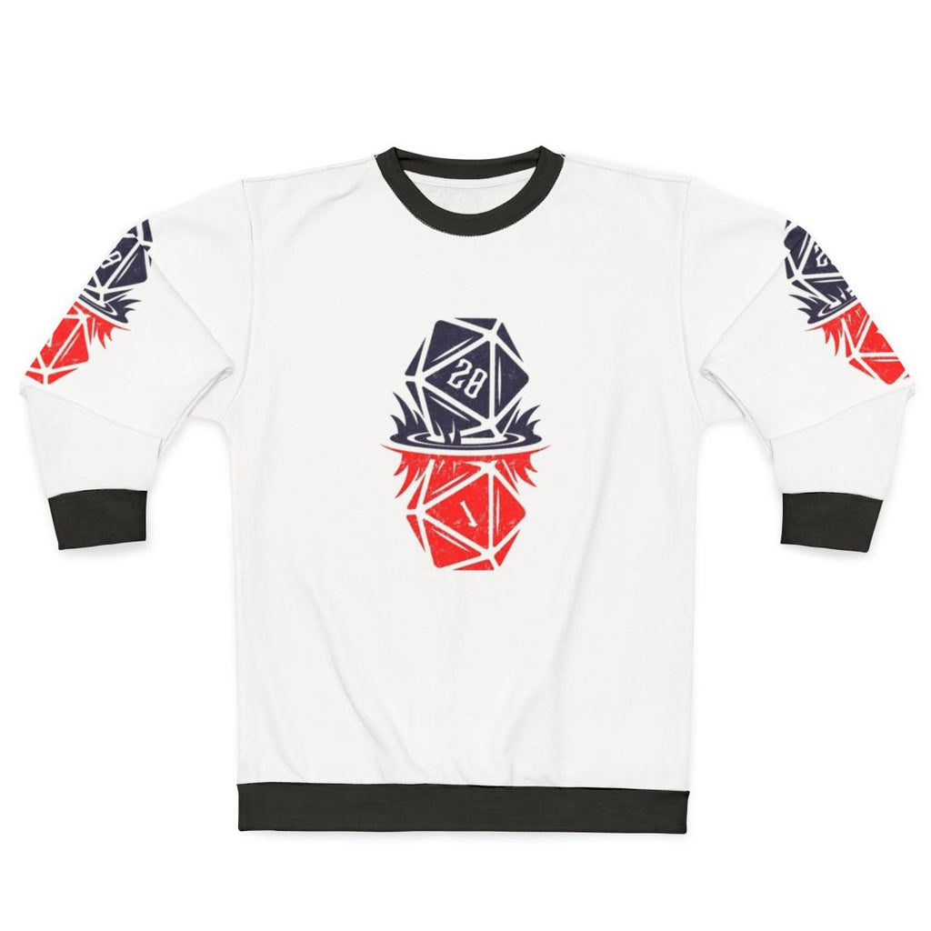 Stranger Things Upside Down Dice D20 Sweatshirt