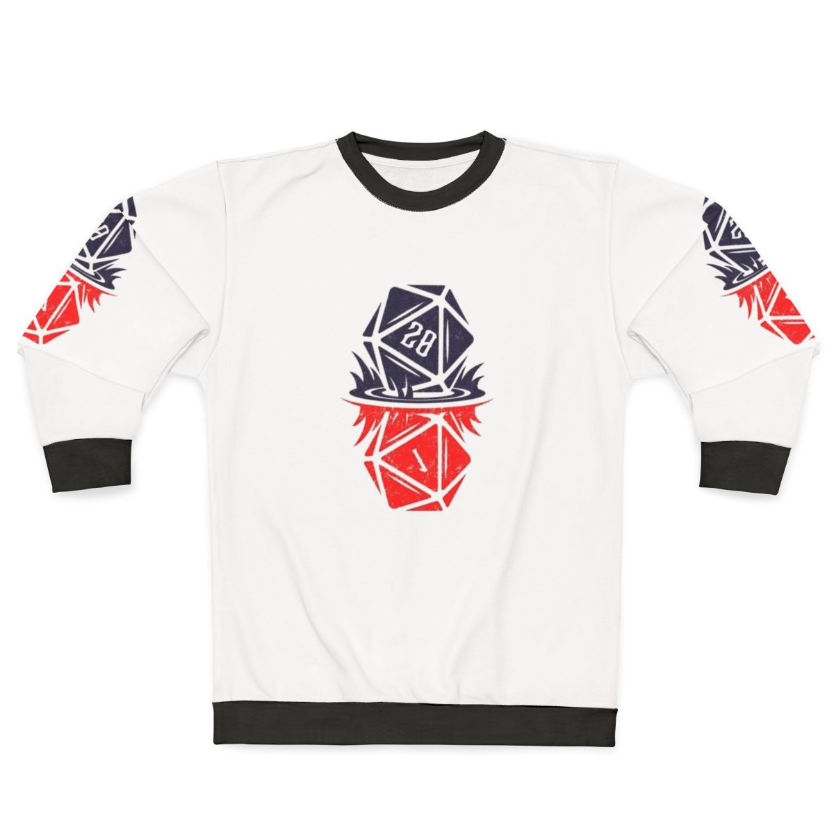 Stranger Things Upside Down Dice D20 Sweatshirt