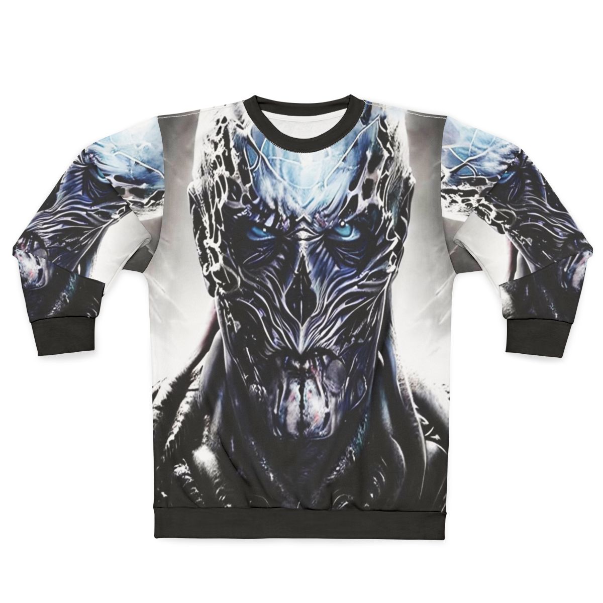 Stranger Things Vecna Sweatshirt featuring the villain from Season 4