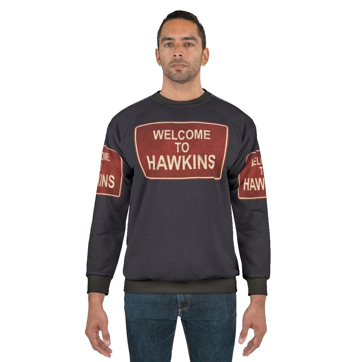Retro Stranger Things Hawkins Sweatshirt