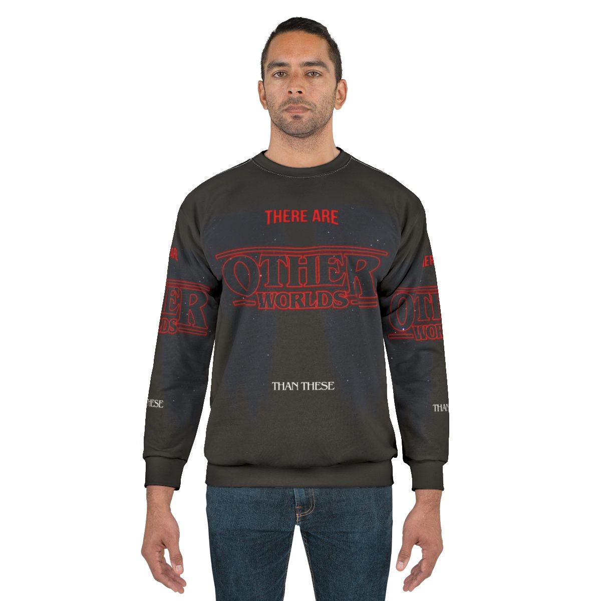 Stranger Worlds Sweatshirt - Dark Fantasy Thriller Inspired by Stephen King