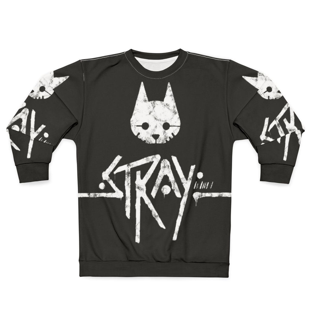 Stray PS5 Gaming Sweatshirt with Cat Logo