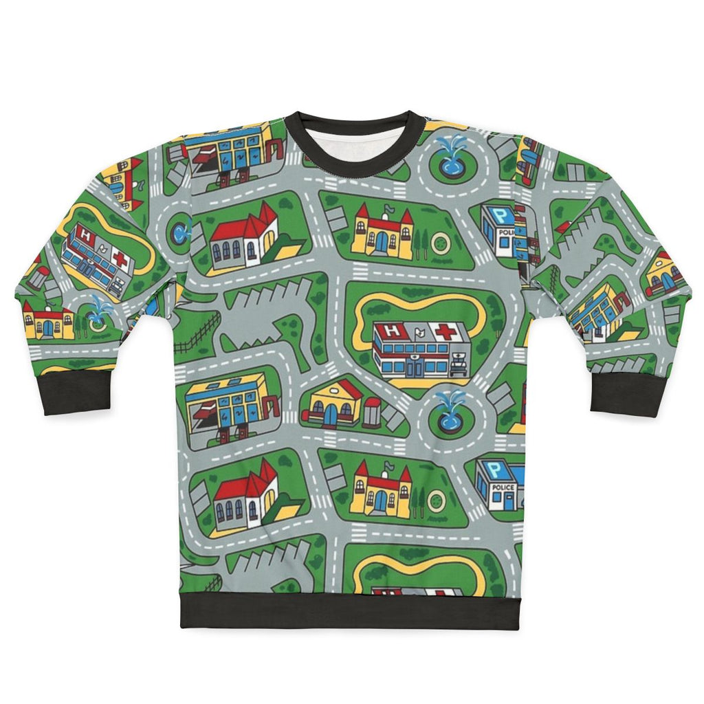 Street Carpet Design Sweatshirt