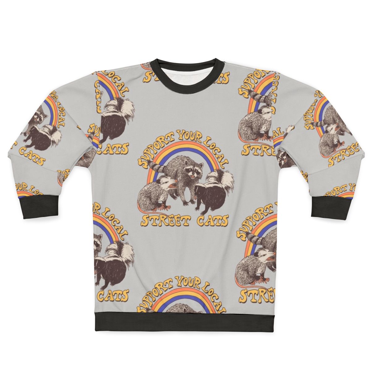 Retro Street Cats Sweatshirt