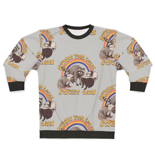 Retro Street Cats Sweatshirt