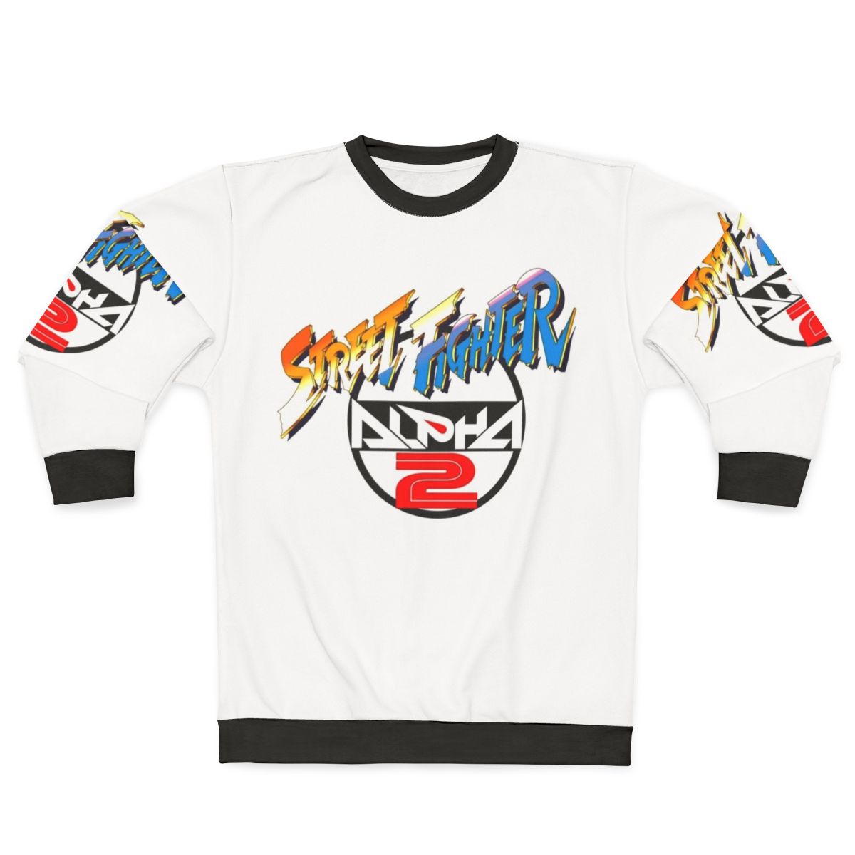 Street Fighter Alpha 2 Logo Sweatshirt