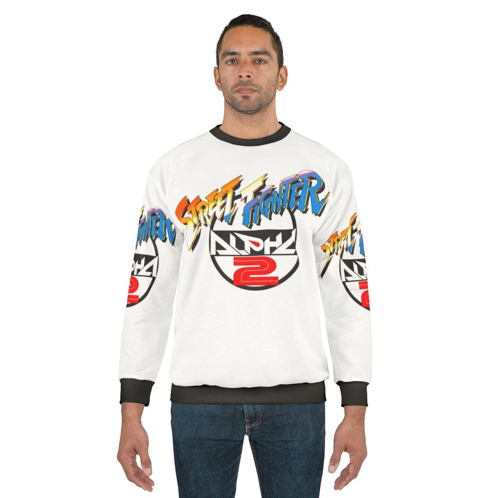 Street Fighter Alpha 2 Logo Sweatshirt