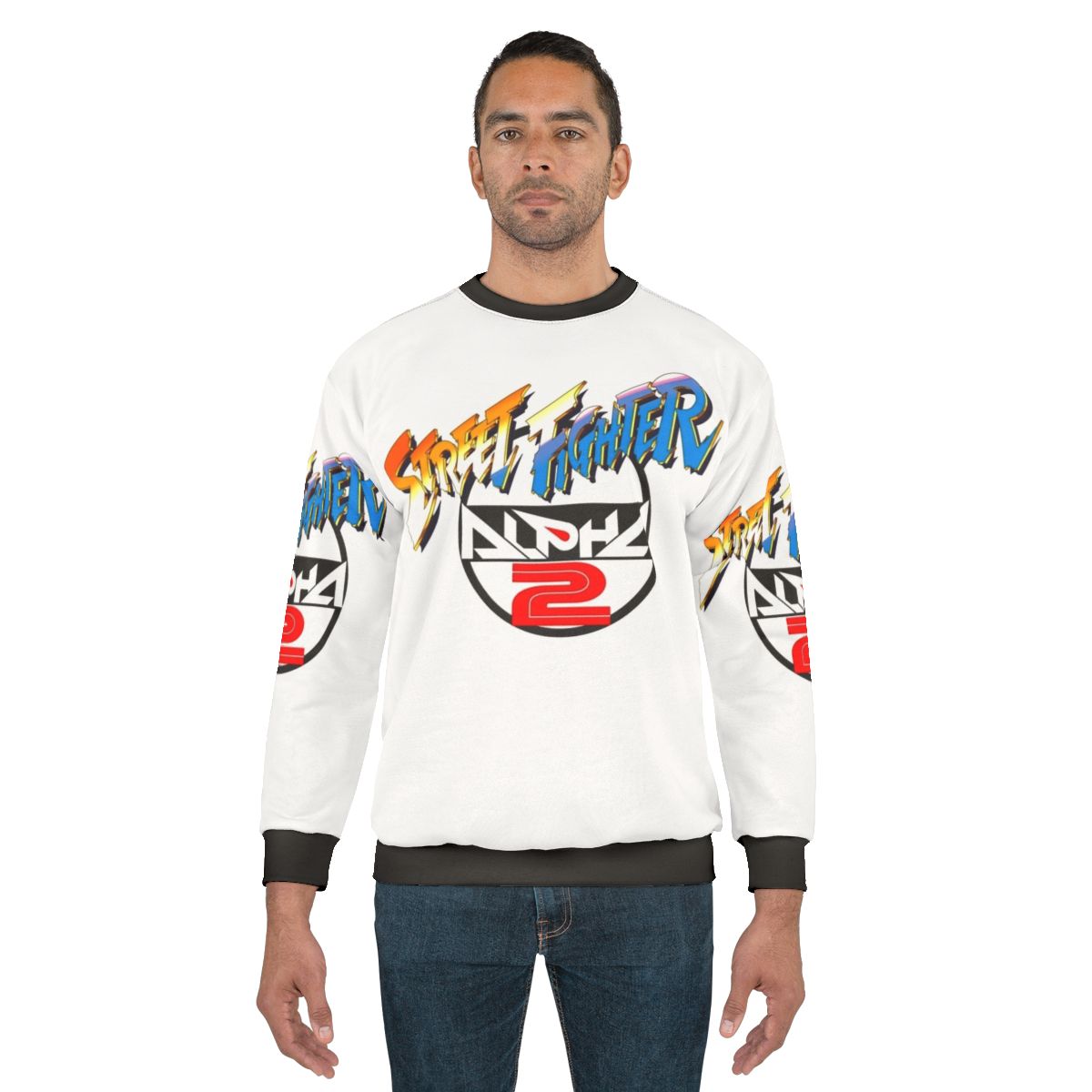 Street Fighter Alpha 2 Logo Sweatshirt