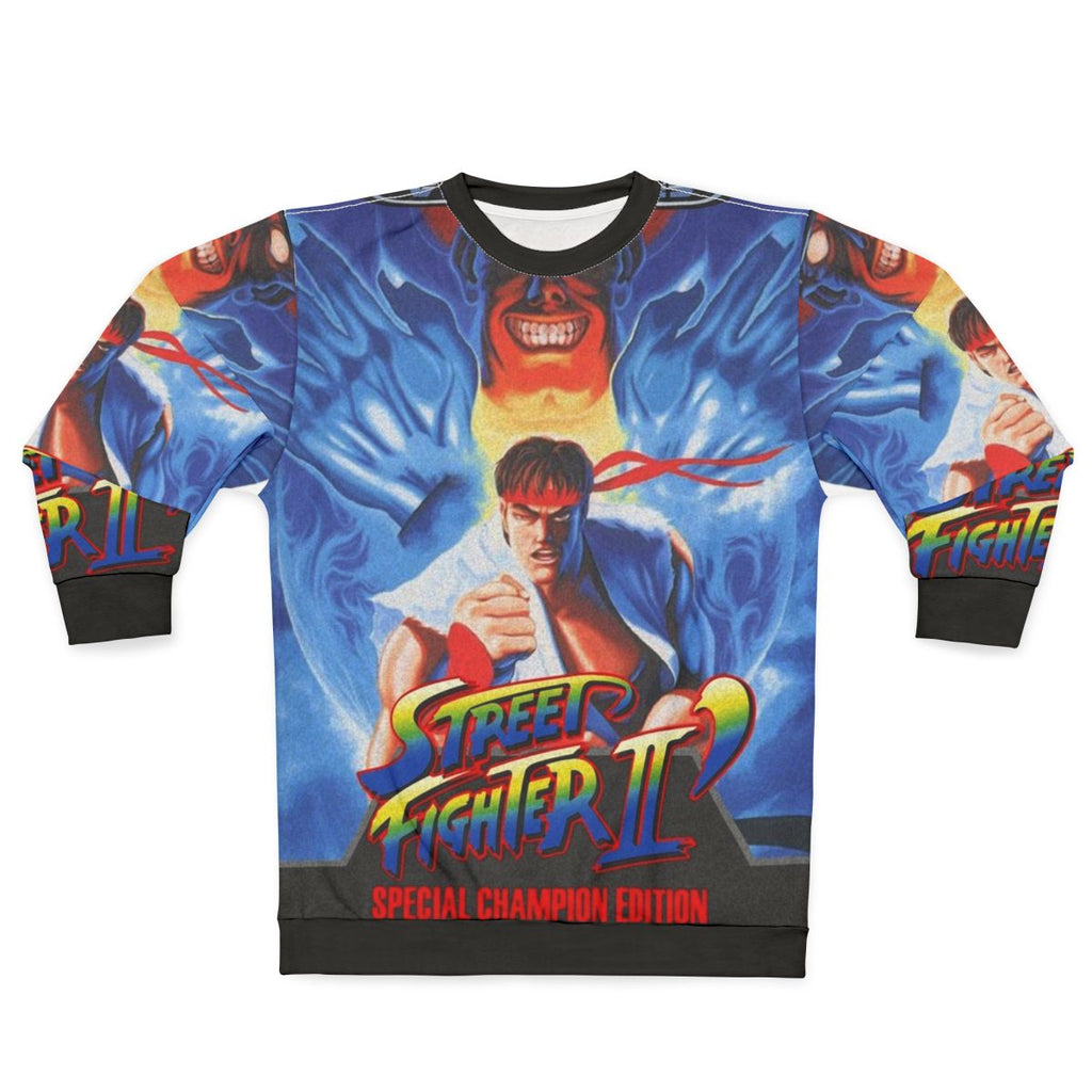 Retro Street Fighter II Video Game Sweatshirt