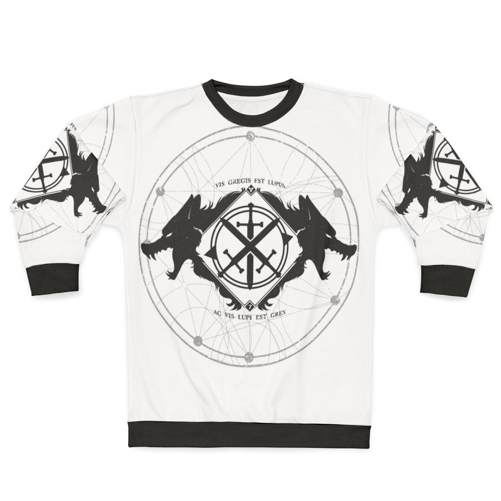 Destiny "Strength of the Wolf" Black and White Sweatshirt