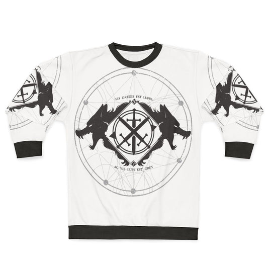 Destiny "Strength of the Wolf" Black and White Sweatshirt
