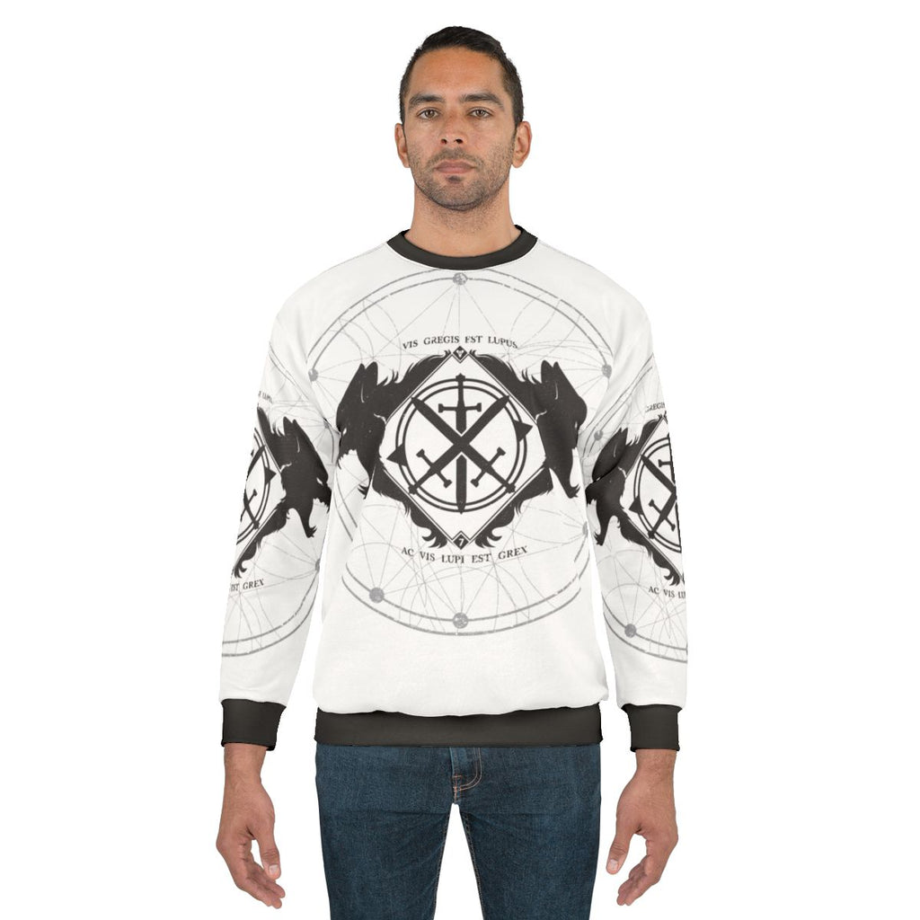 Destiny "Strength of the Wolf" Black and White Sweatshirt