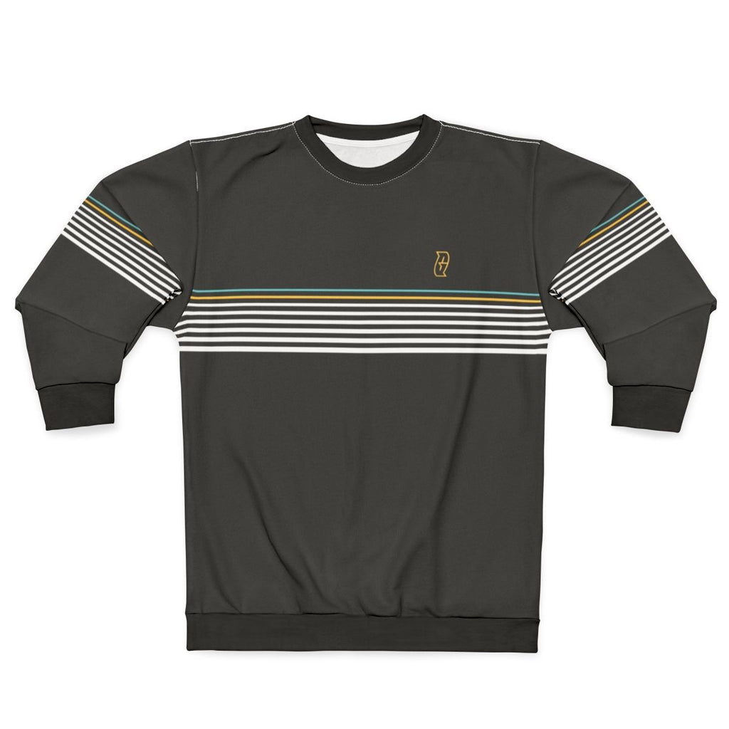 Team Galactic Stripes Pokémon Sweatshirt