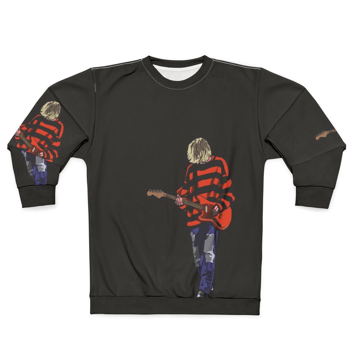 Kurt Cobain Nirvana Grunge Punk Rock Sweatshirt