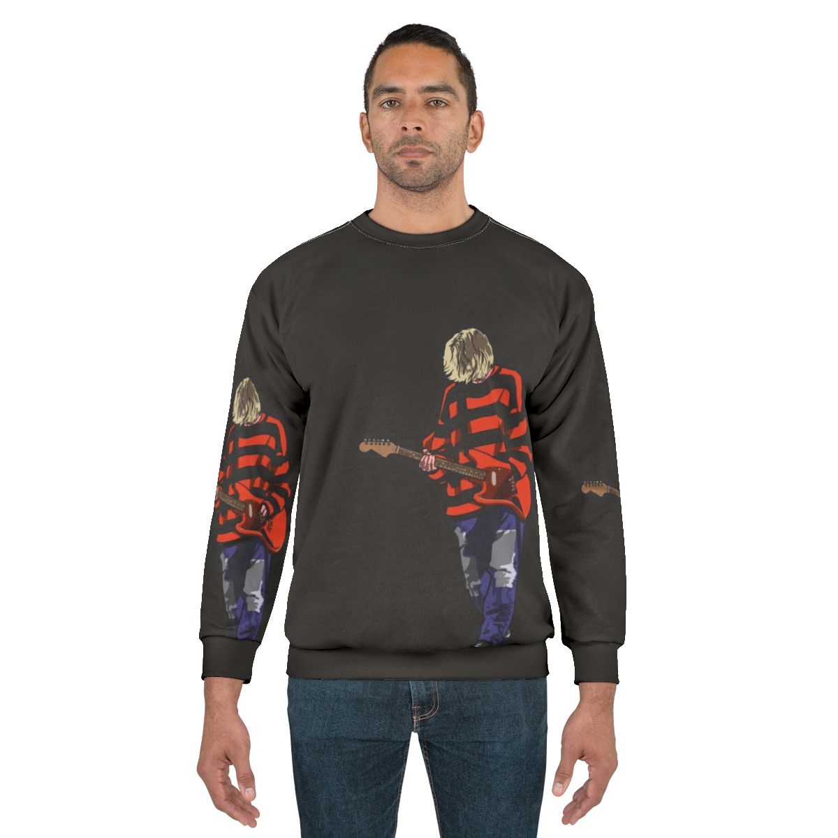 Kurt Cobain Nirvana Grunge Punk Rock Sweatshirt