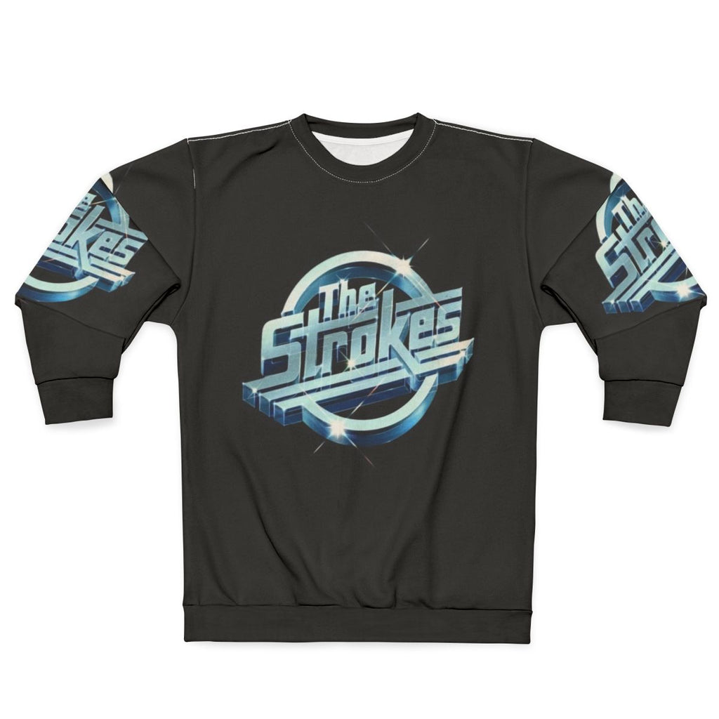 Strokes Sweatshirt with indie rock band logo