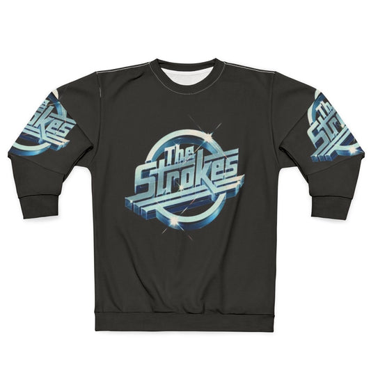 Strokes Sweatshirt with indie rock band logo