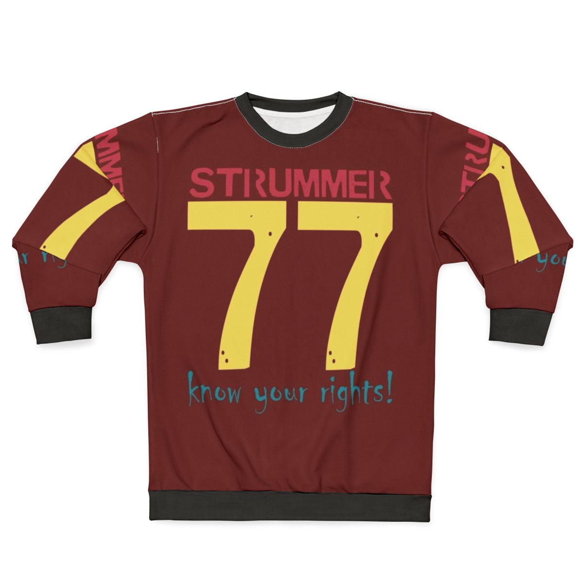 Strummer 77 Vintage Punk Rock Sweatshirt