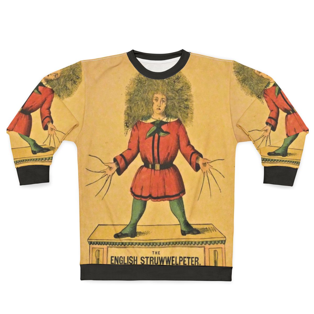 Struwwelpeter horror-themed sweatshirt