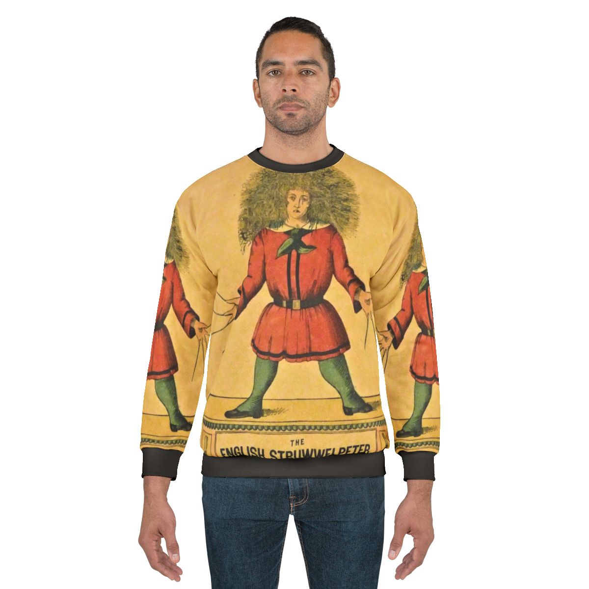 Struwwelpeter horror-themed sweatshirt