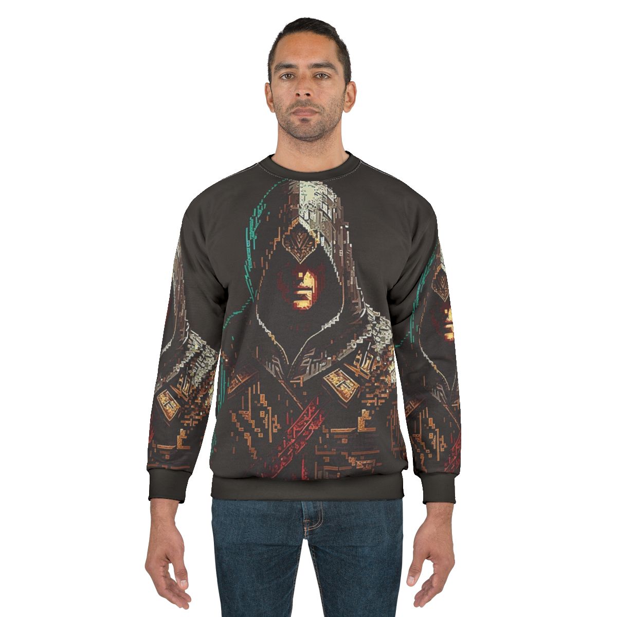 Pixel art Assassin's Creed sweatshirt
