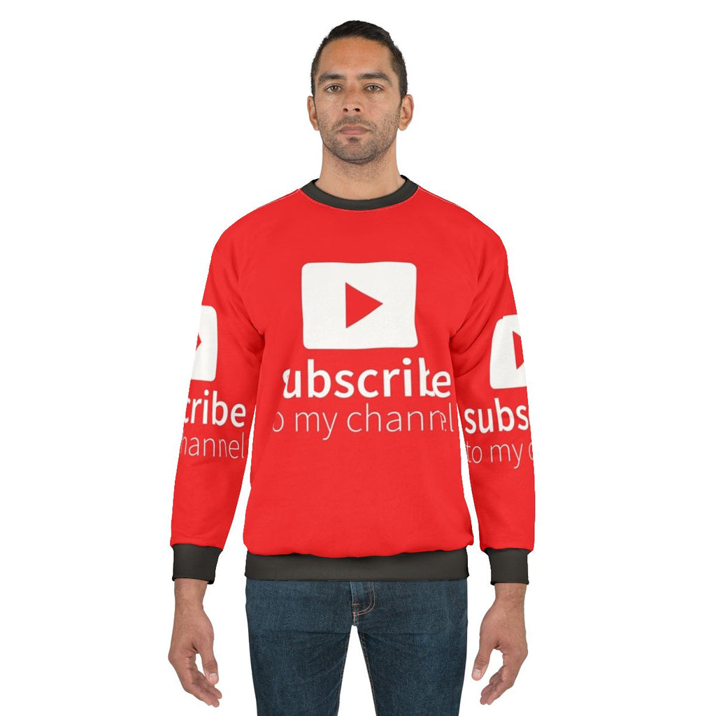 "Subscribe to My Channel" YouTube Sweatshirt