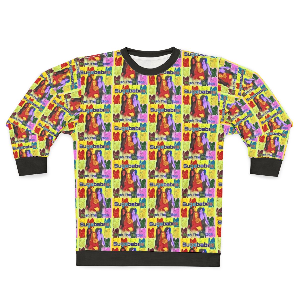 Sugababes Mutya Keisha Siobhan Push The Button Sweatshirt