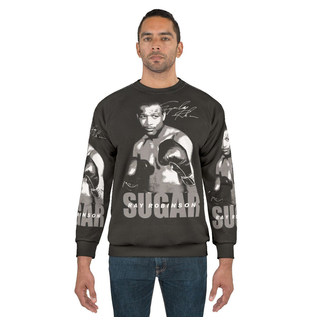Sugar Ray Robinson boxing champion vintage sweatshirt