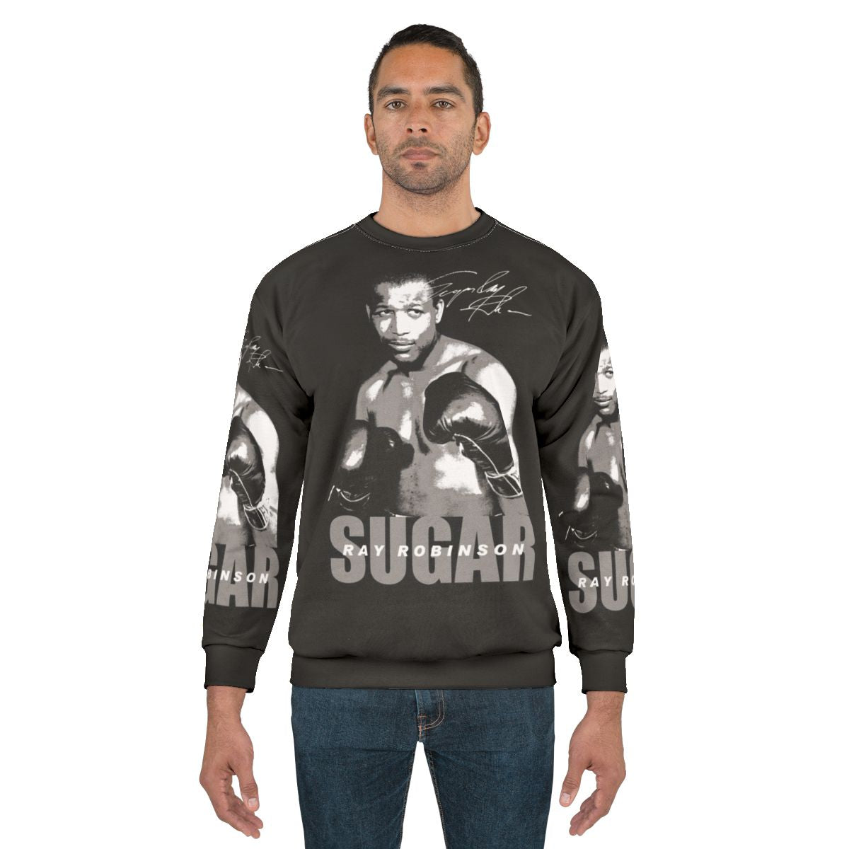 Sugar Ray Robinson boxing champion vintage sweatshirt