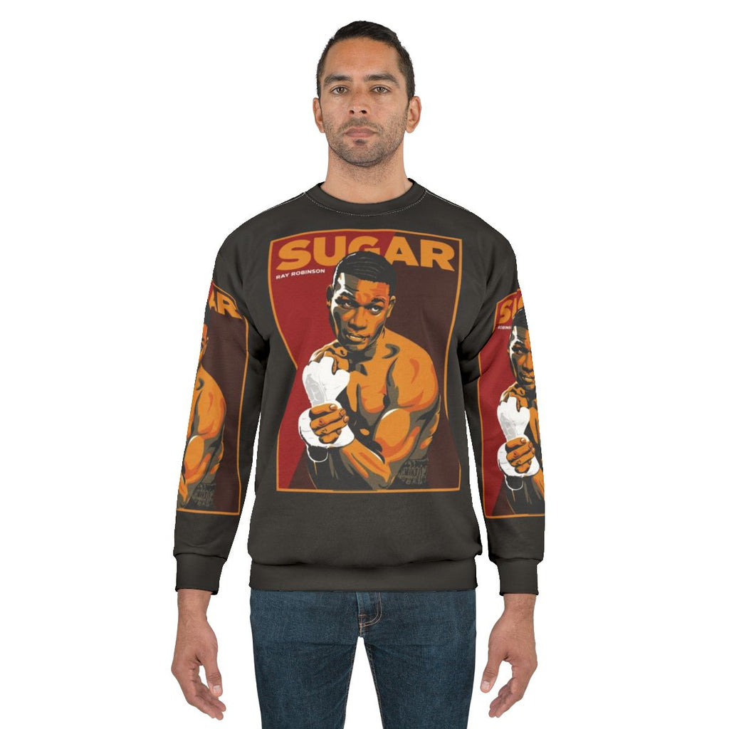 Sugar Ray Robinson boxing legend sweatshirt
