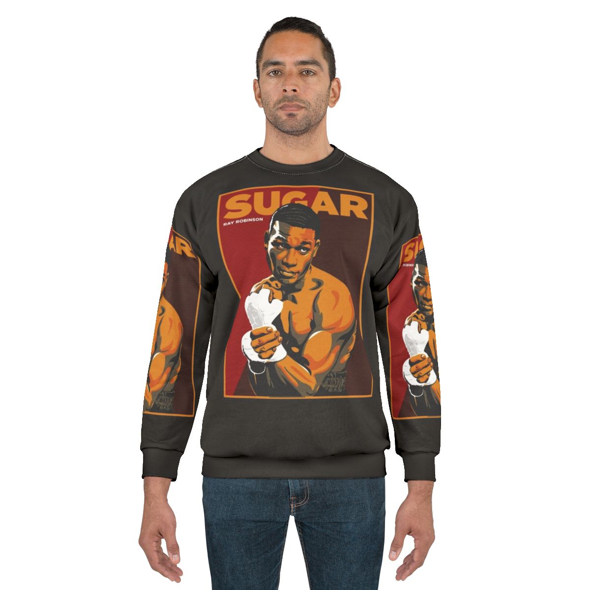 Sugar Ray Robinson boxing legend sweatshirt