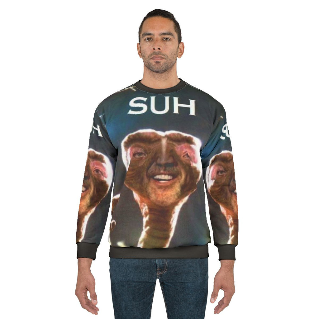 E.T. meme suh dude sweatshirt