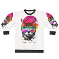 Summer Cat Sweatshirt with Cute and Funny Design
