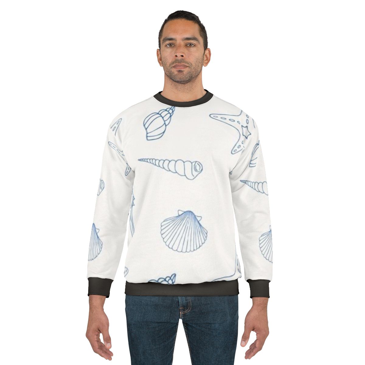 Lightweight summer sweatshirt in relaxed fit