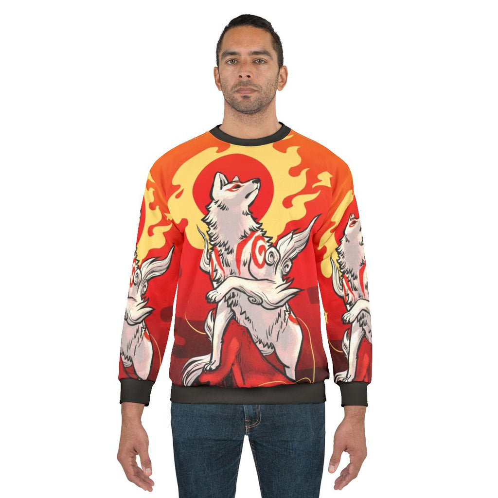 Amaterasu Sun Deity Okami Sweatshirt