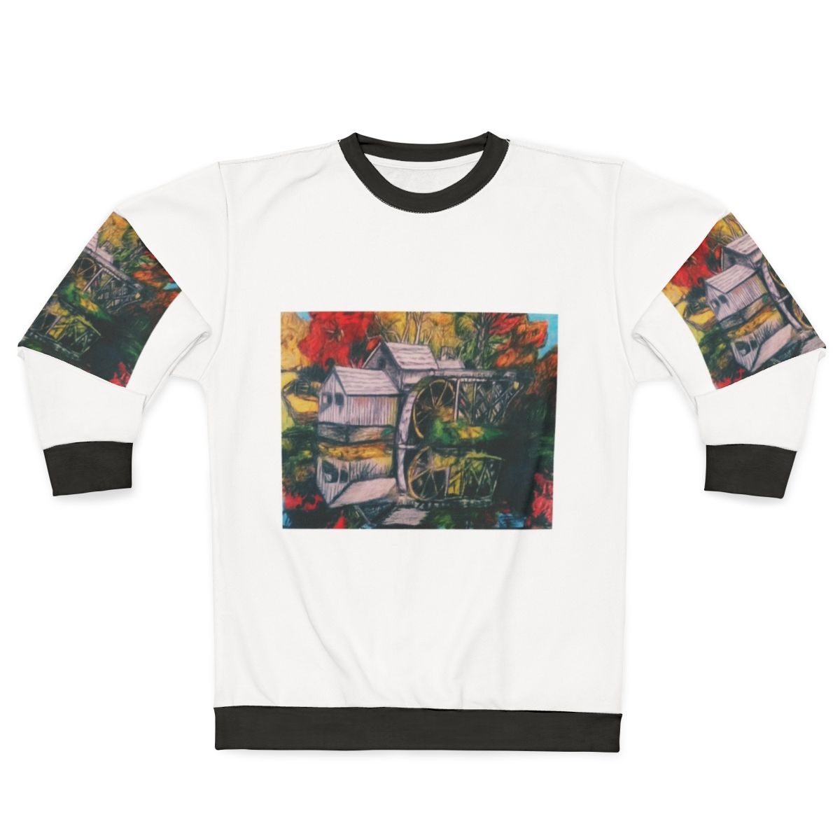 Sunny Came Home Sweatshirt with nature and landscape design