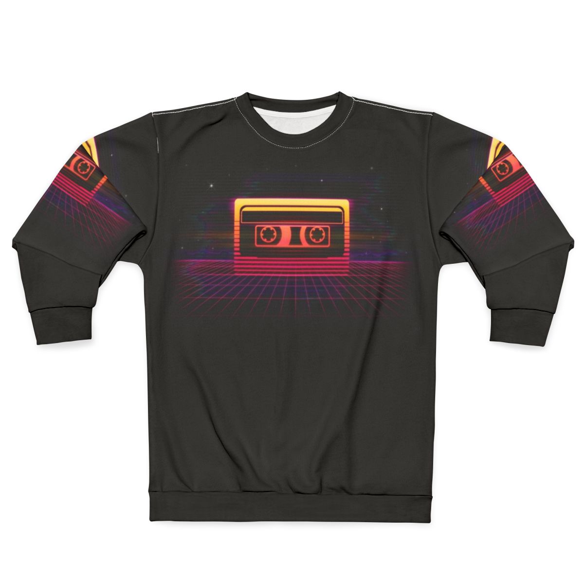 Sunset Cassette II 80s Retro Sweatshirt