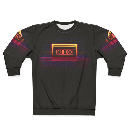 Sunset Cassette II 80s Retro Sweatshirt