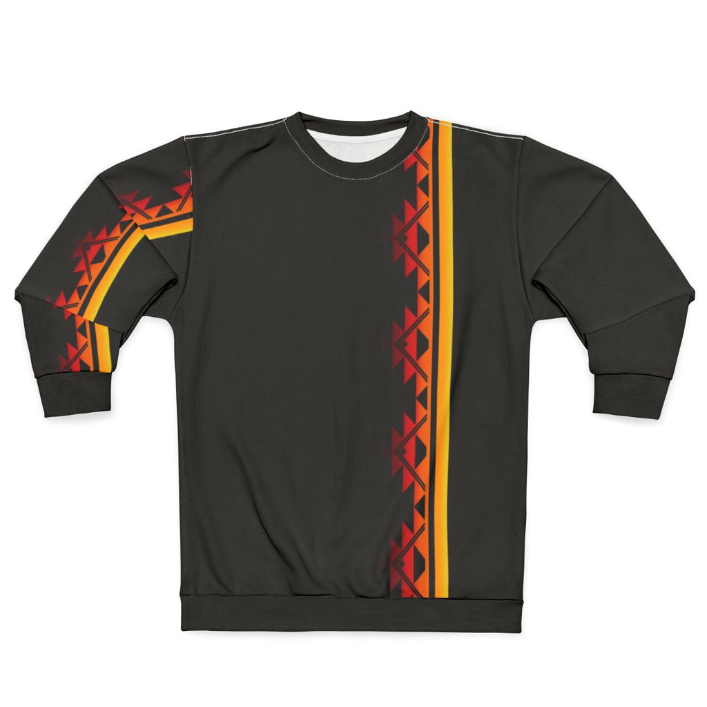 Sunset Mountain Design Klamath Tribes Indigenous Sweatshirt