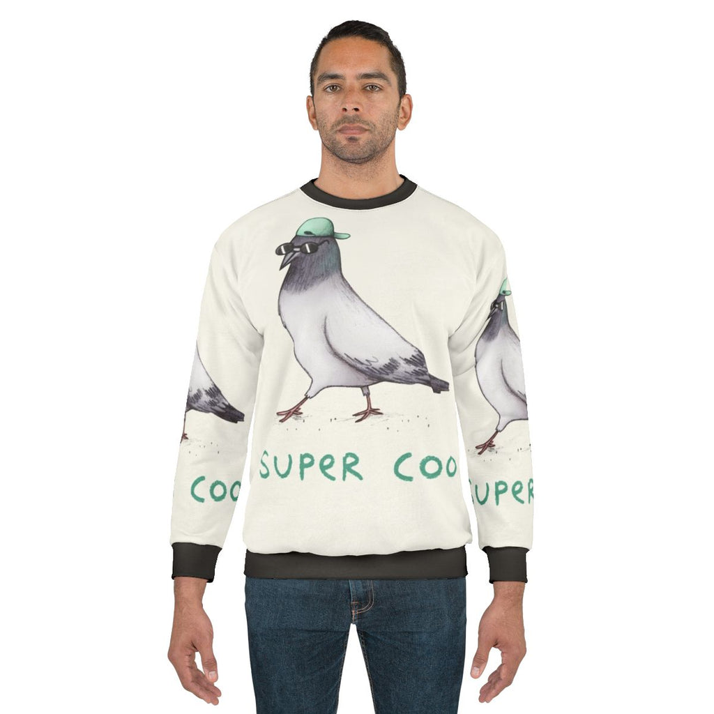 Super Coo Bird Graphic Sweatshirt