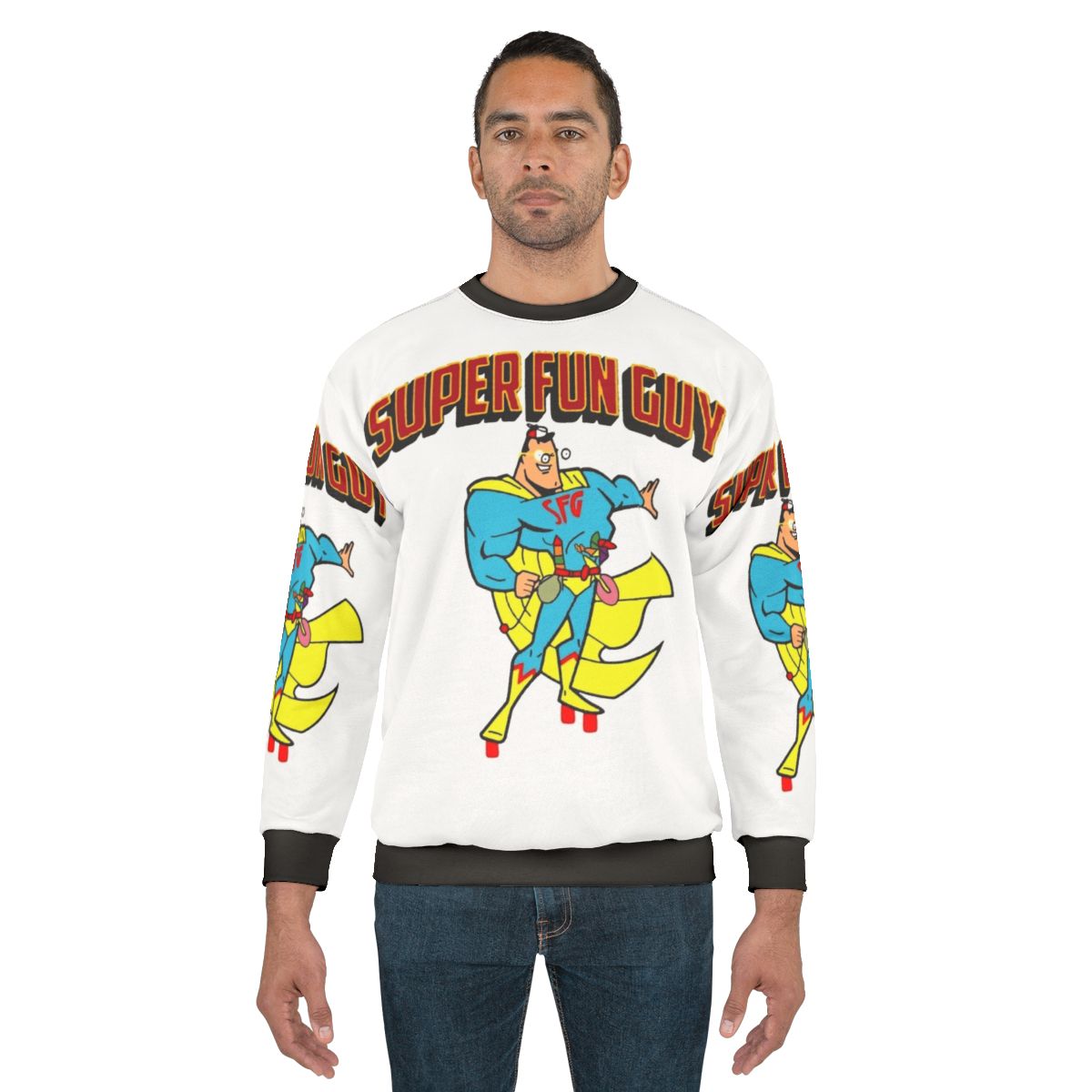 Super Fun Guy Graphic Sweatshirt