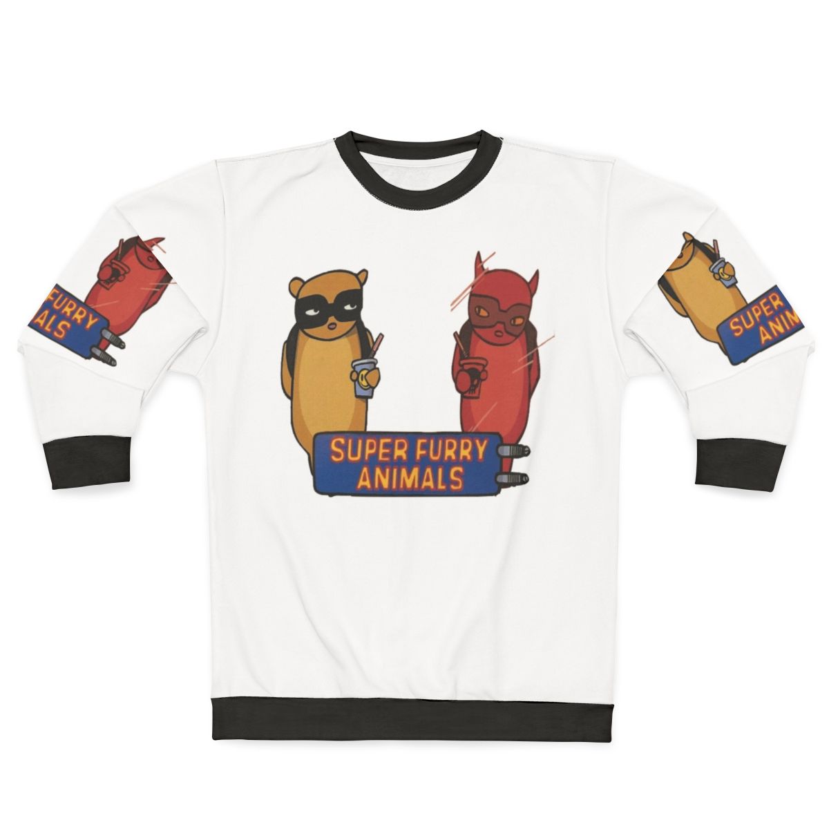 Super Furry Animals Radiator Sweatshirt - Alternative Welsh Britpop 90s Music