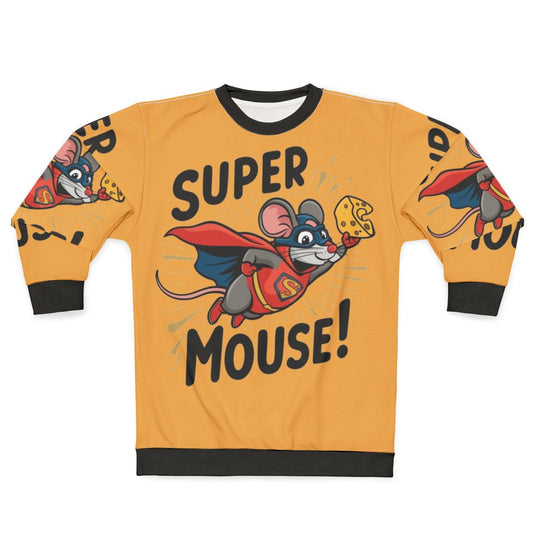Super Mouse Superhero Graphic Sweatshirt