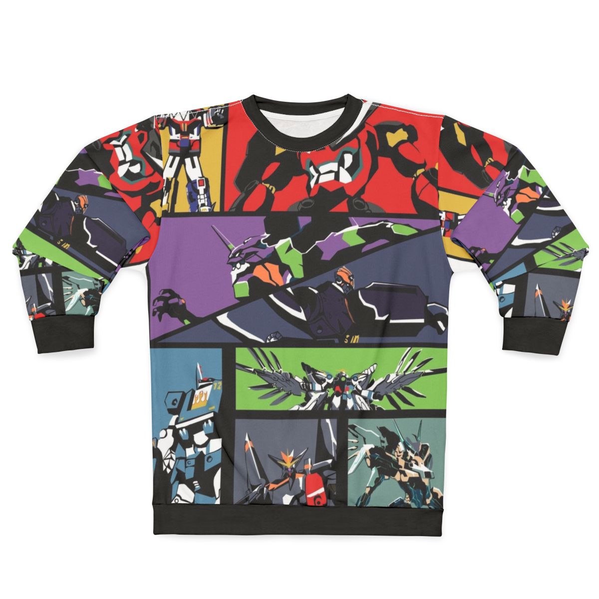 Super Robot Anime Mecha Sweatshirt