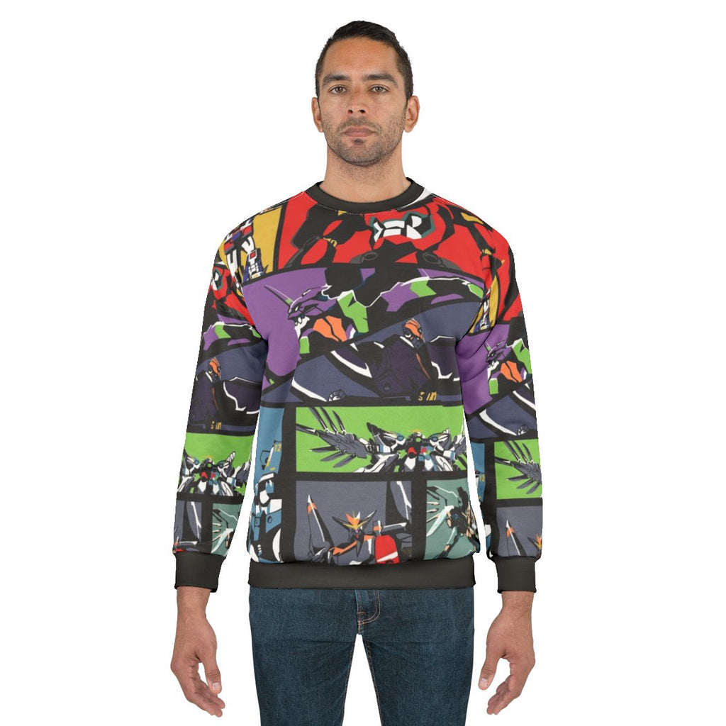 Super Robot Anime Mecha Sweatshirt