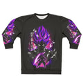 Powerful rose saiyan anime sweatshirt with dragon ball fusion design